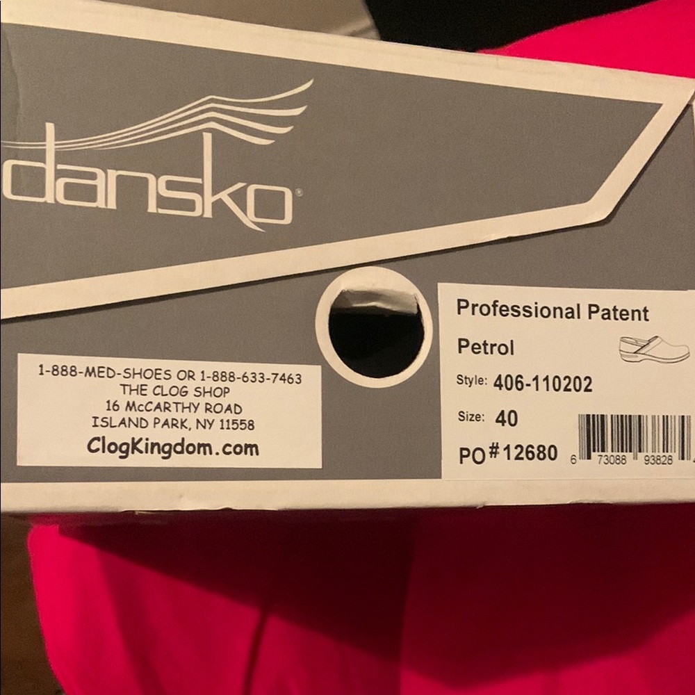 Dansko Black Slippers Comfortable Slip-On Design - Picture 3 of 7